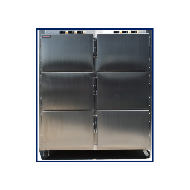 جب اسپتالوں میں لاشوں کو ذخیرہ کرتے ہو تو ، تحفظ اور توانائی کی بچت دونوں کو یقینی بنانے کے لئے ریفریجریشن سسٹم کو کس درجہ حرارت کو برقرار رکھنا چاہئے؟